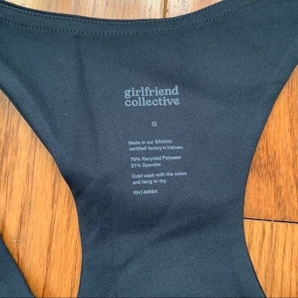 [SOLD] Midnight Paloma Bra | Girlfriend Collective - Picture 6 of 6